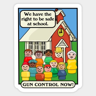 The Right to be Safe at School Sticker